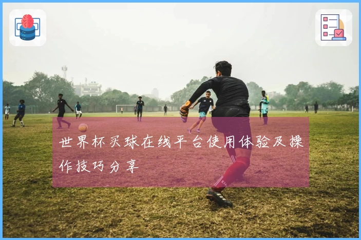 世界杯买球在线平台使用体验及操作技巧分享