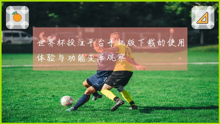 世界杯投注平台手机版下载的使用体验与功能变革观察